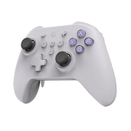 จอยเกมไร้สาย GuliKit Pro Controller NS39 KK3 MAX Retro Series สีขาว ปุ่มม่วง